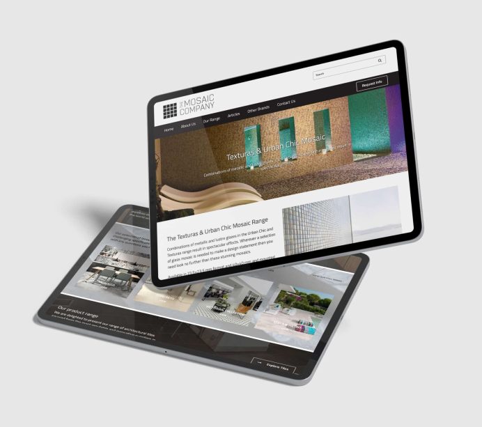 Commercial Tiles Tablet Screenshot