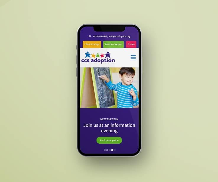 CCS Adoption Mobile Screenshot