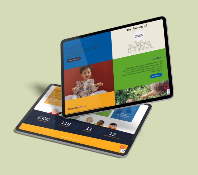 CCS Adoption Tablet Screenshot