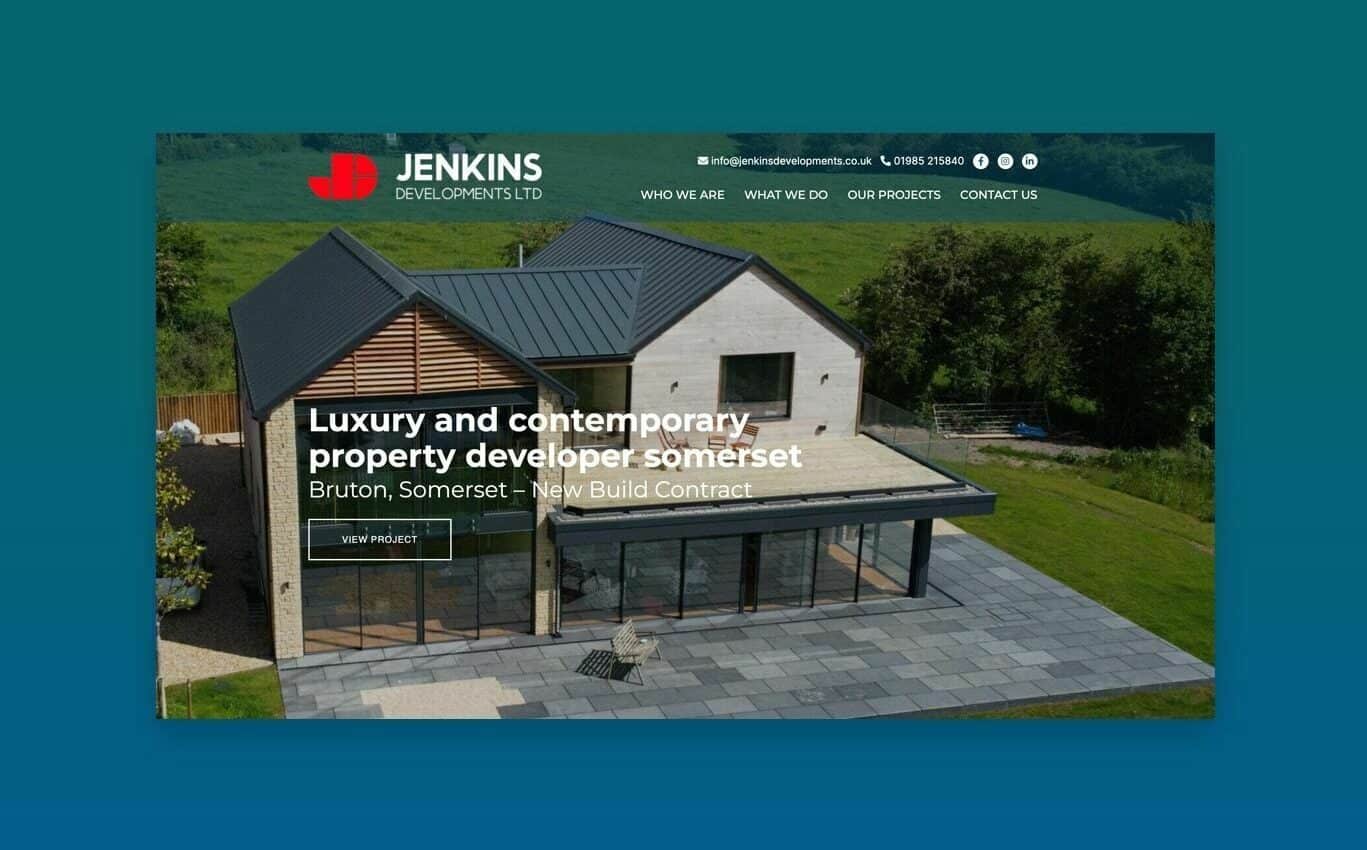 Jenkins Developments Screenshot