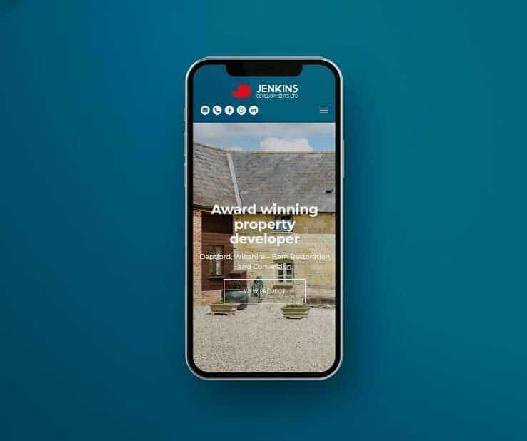 Jenkins Developments Mobile Screenshot