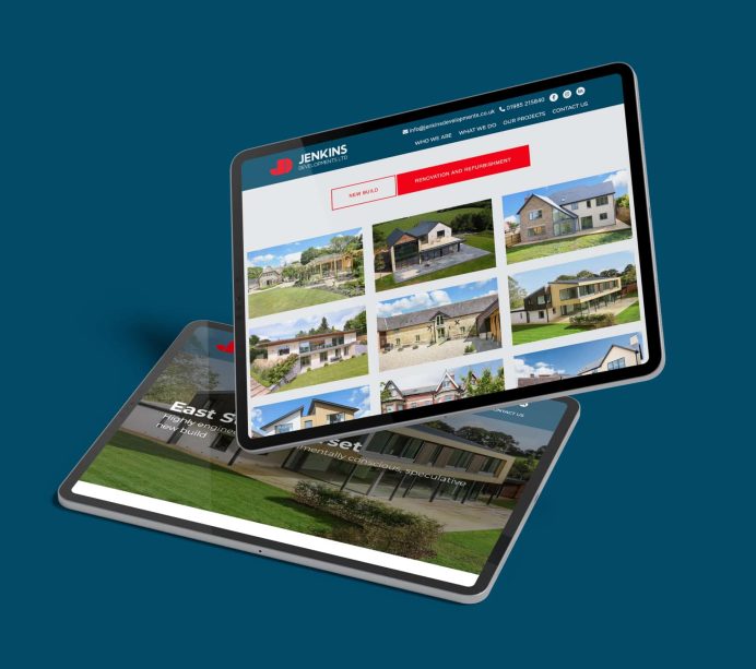 Jenkins Developments Tablet Screenshot