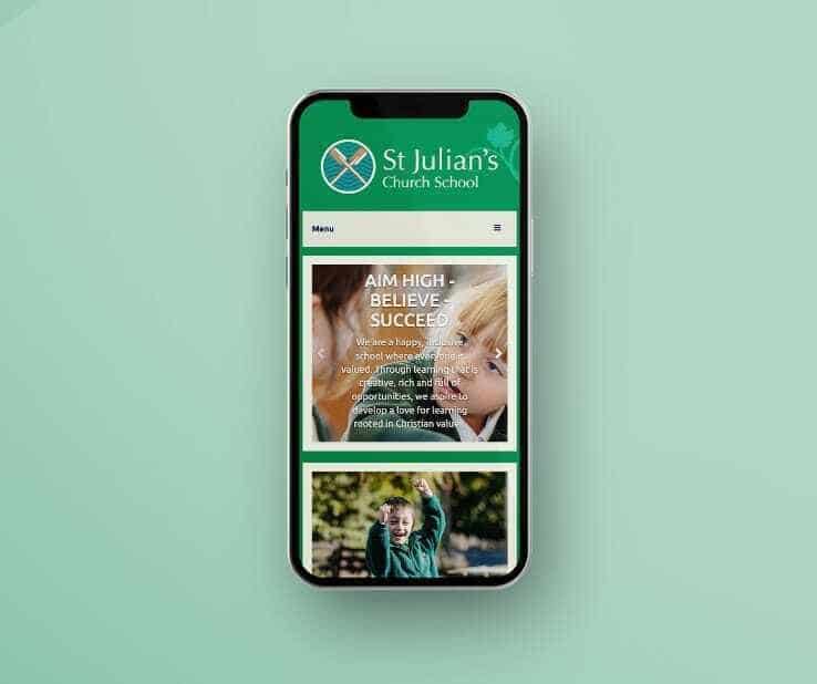 St Julians Primary School Mobile Screenshot St Julians Primary School Mobile Screenshot