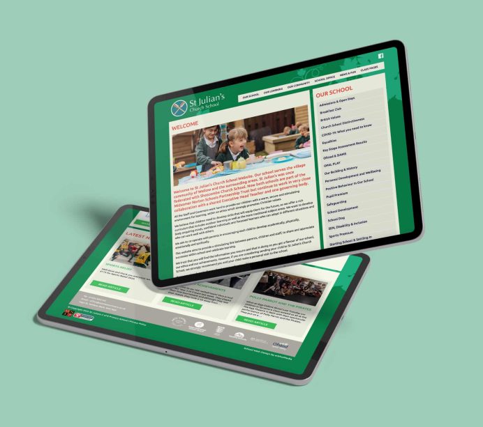 St Julians Primary School Tablet Screenshot St Julians Primary School Tablet Screenshot