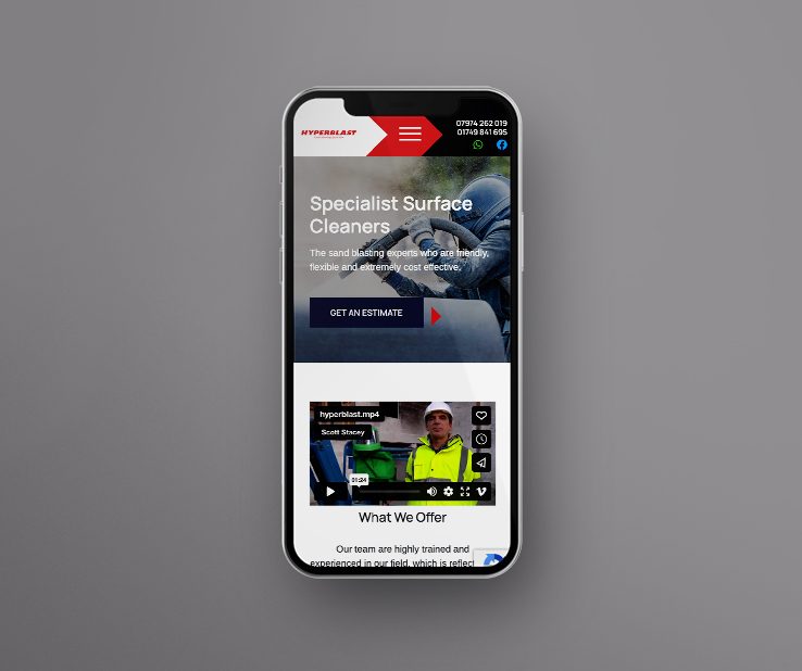 Hyperblast Mobile Screenshot