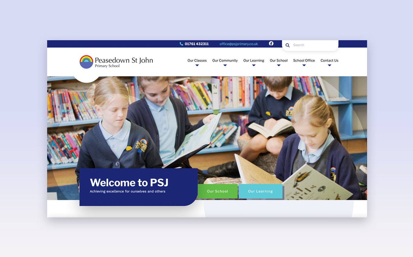 Peasedown St John Primary School Screenshot
